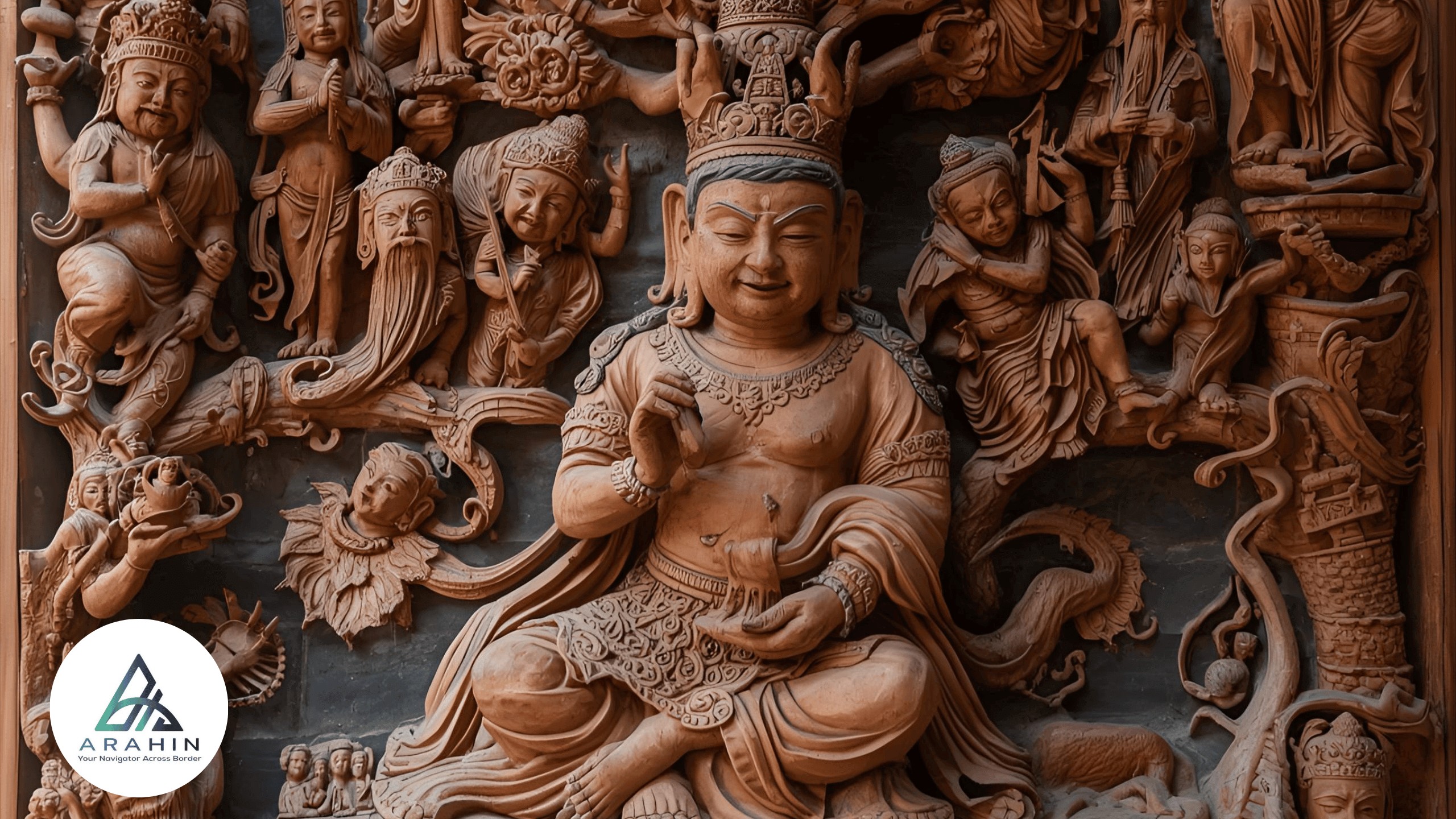 Impor patung kayu ukir dari china